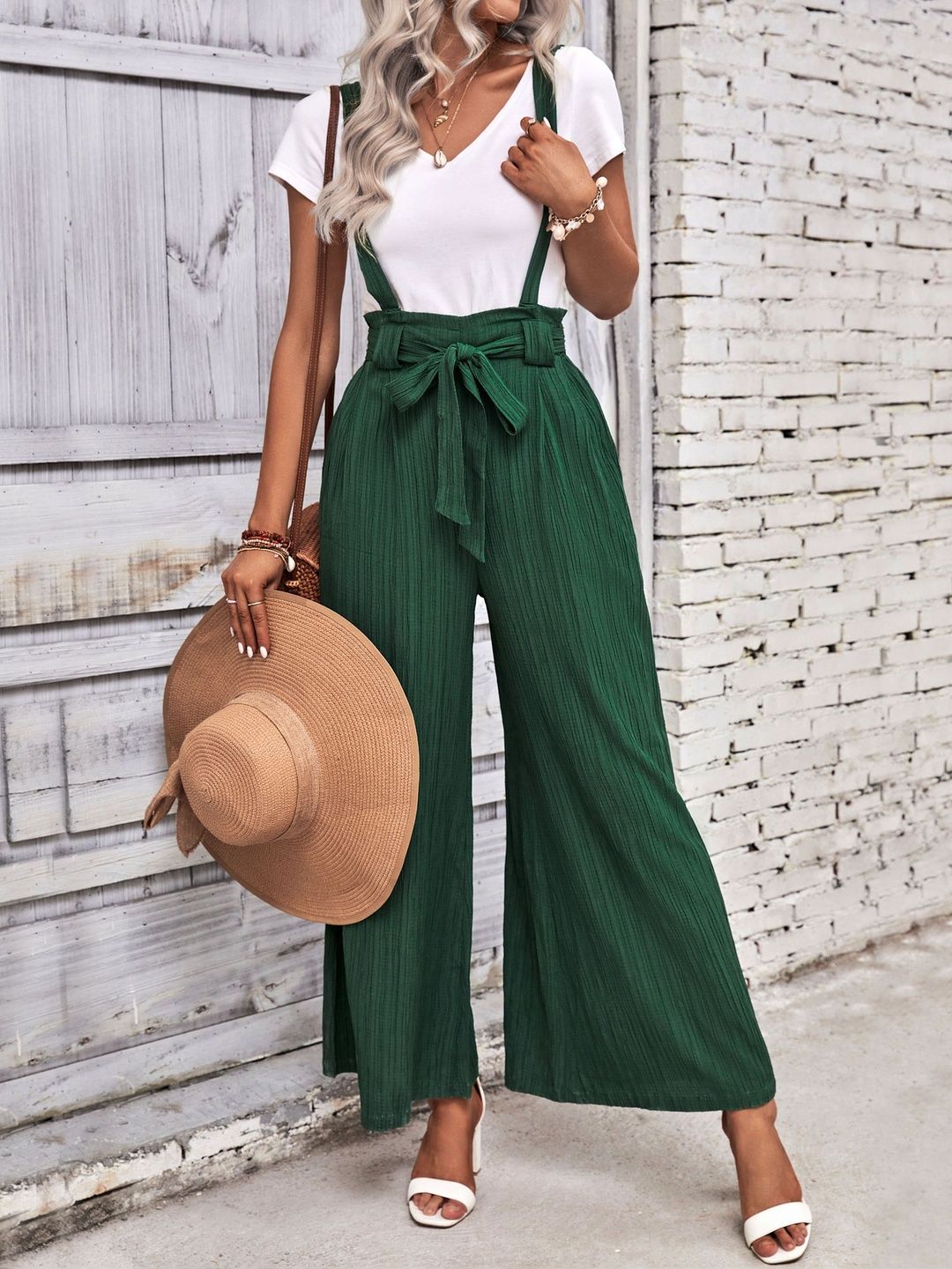 Women Textured High-Rise Non Iron Trousers