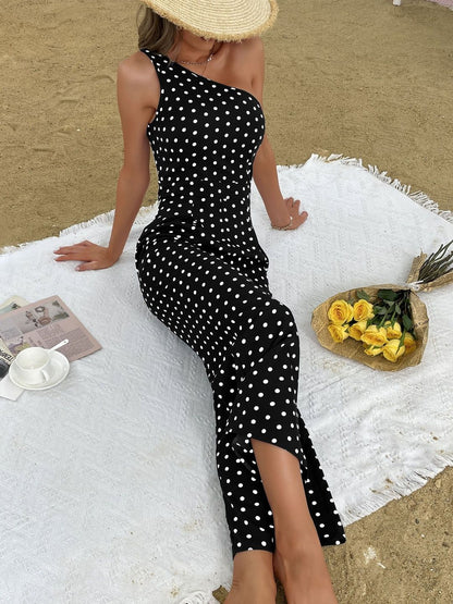 Printed Basic Jumpsuit with Layered