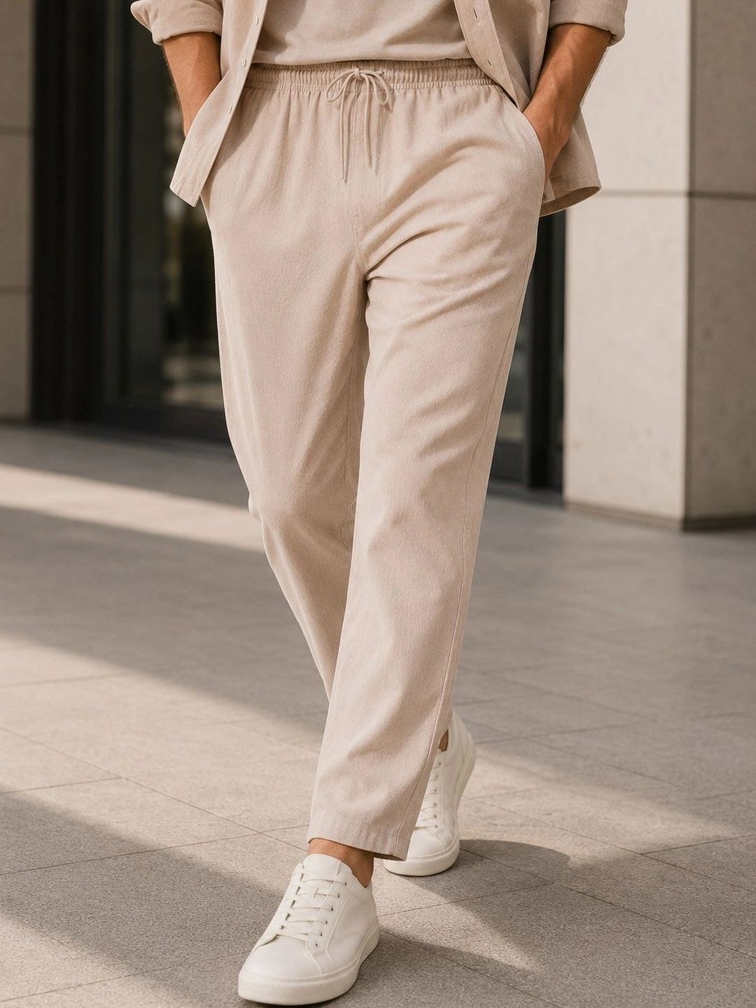 Men Easy Wash Trousers