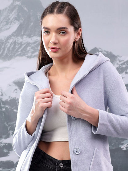 NOWI Cotton Single Breasted Hooded Coats