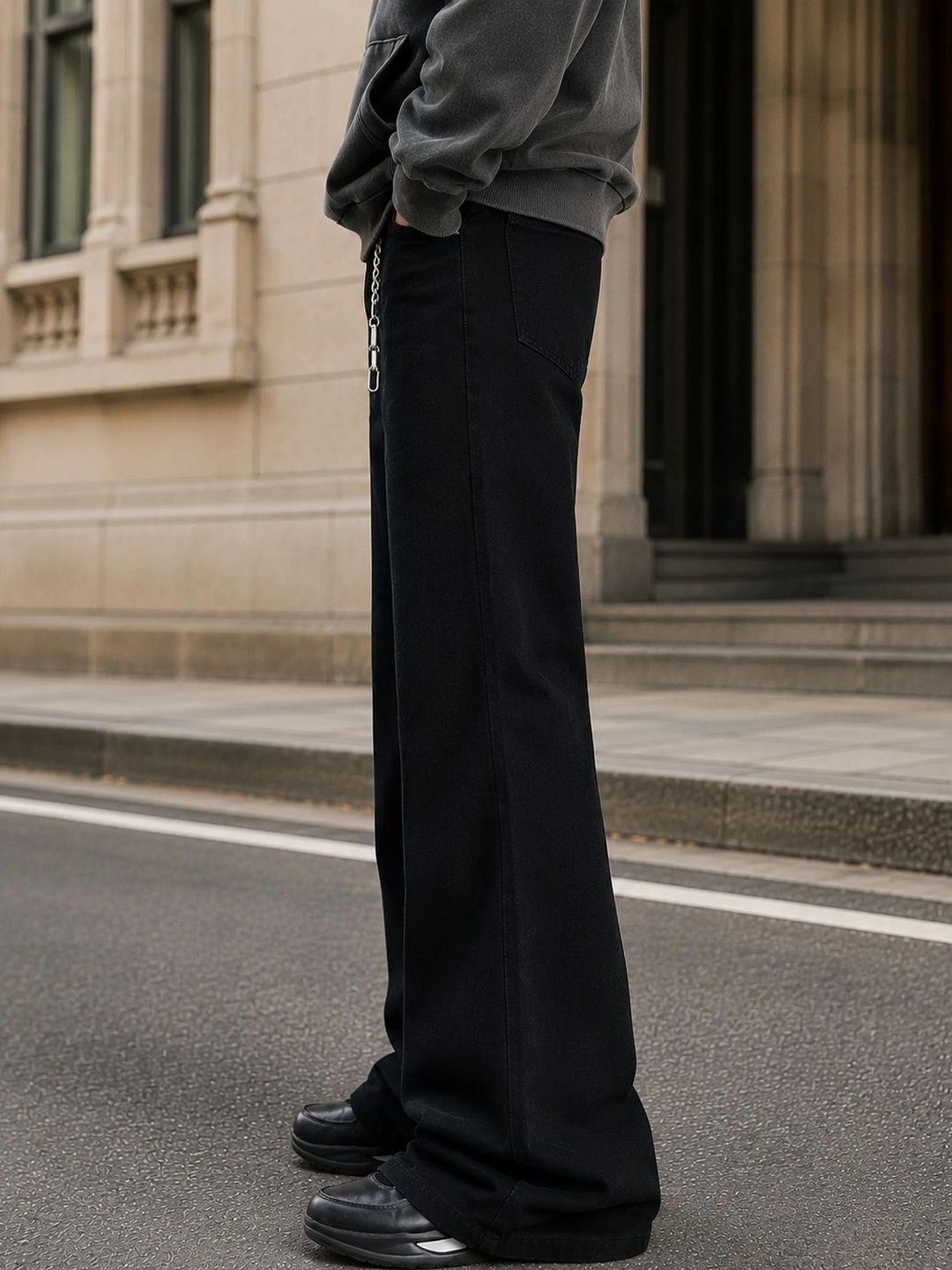 Men Bootcut High-Rise Jeans