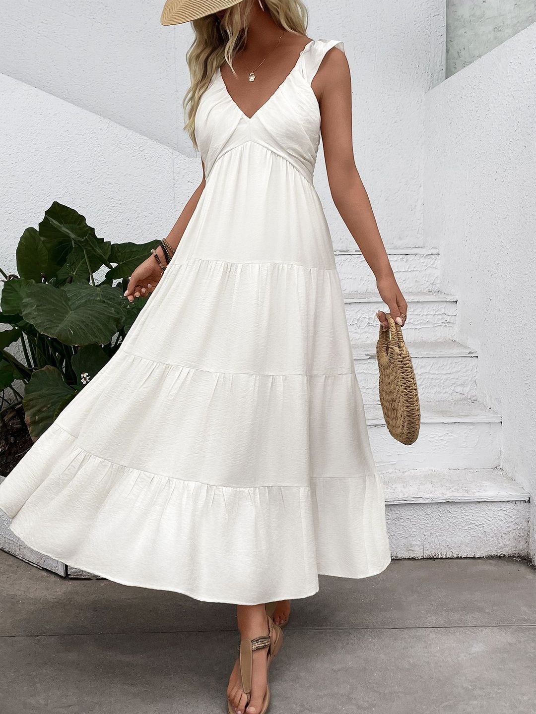 A-Line Midi Dress