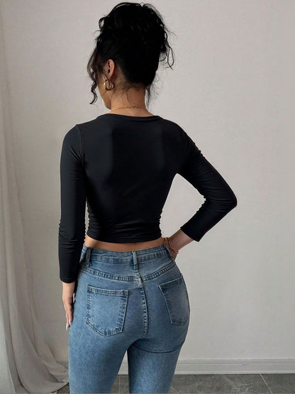 NOWI Cotton Crop Top