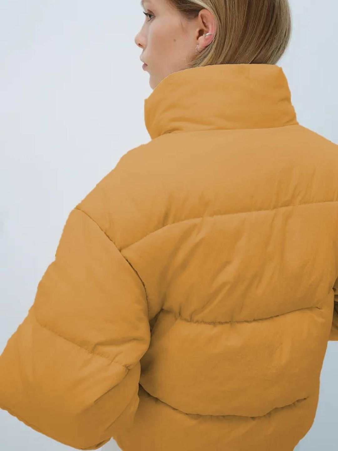 NOWI Women Lightweight Crop Puffer Jacket