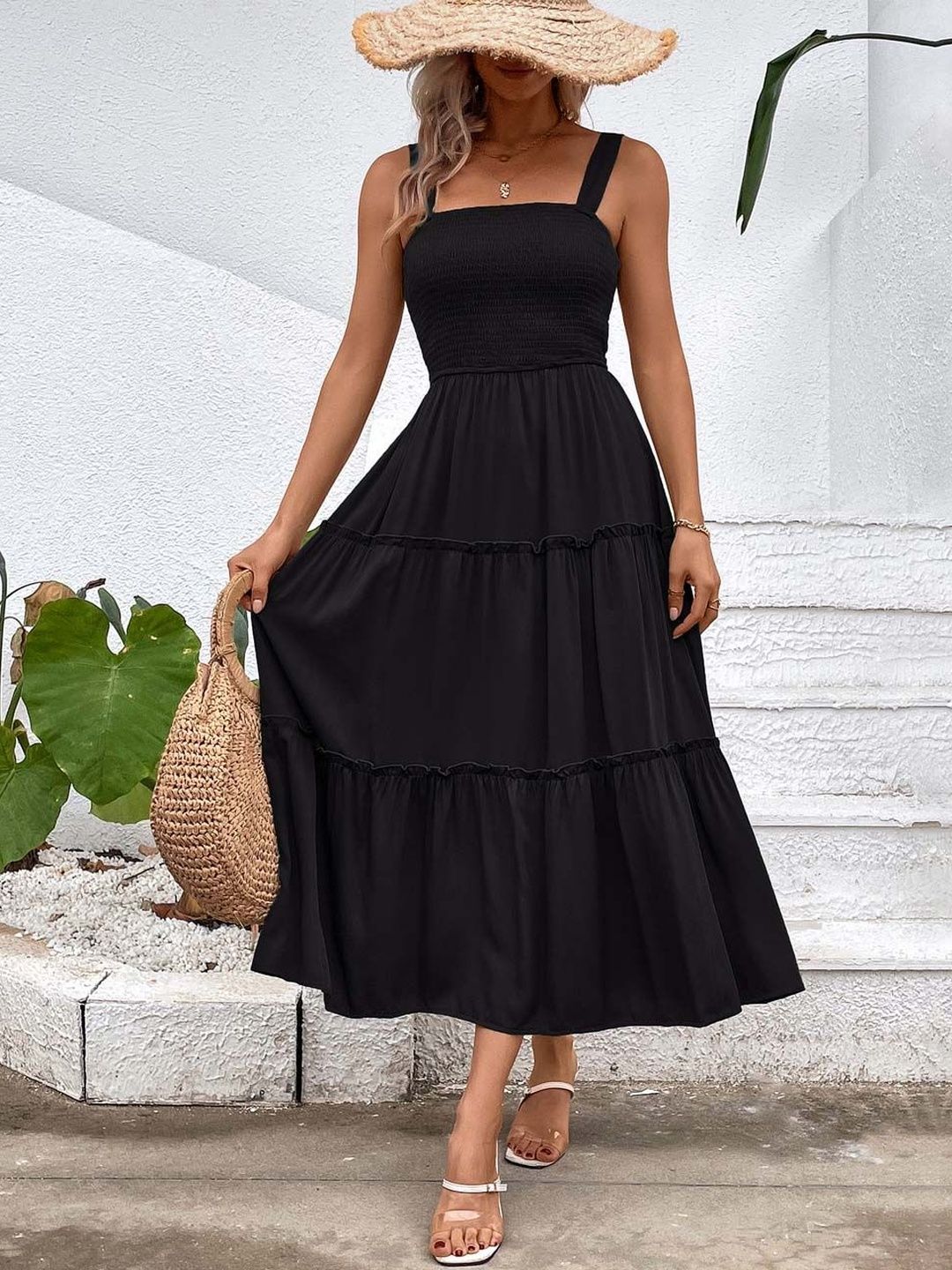 NOWI A-Line Midi Dress