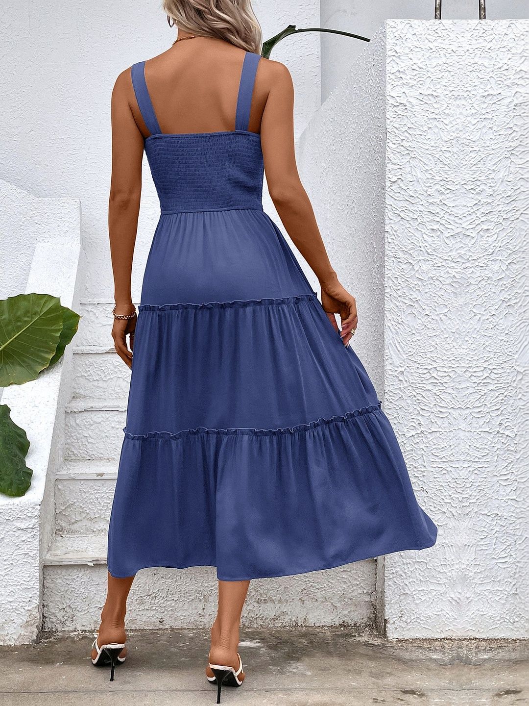 Fit & Flare Midi Dress