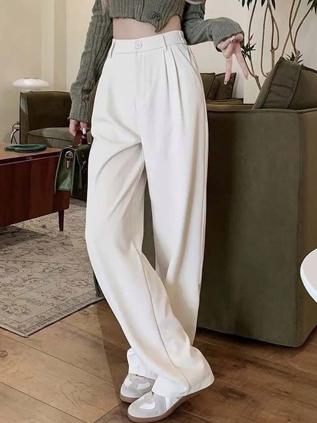 Women Pleated Trousers