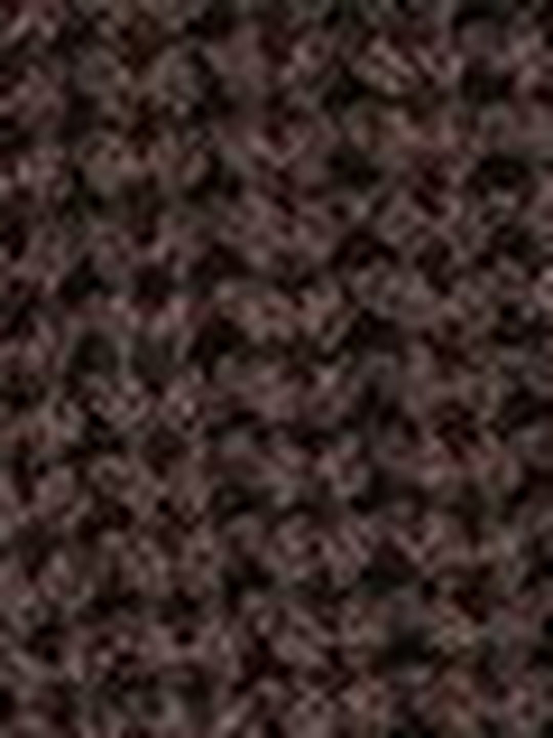 Women's Brown Pullover Blend Printed Regular Fit