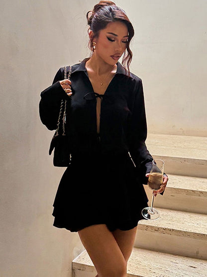 NOWI Fit & Flare Mini Dress