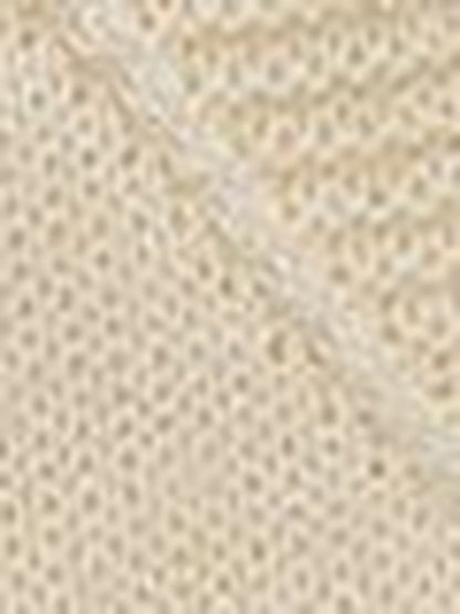 Women's Beige Nowi Women Geometric Self Design Acrylic