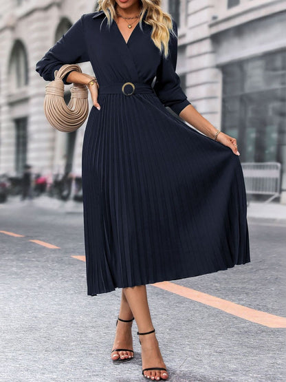 Women's Blue Nowi Midi Dress