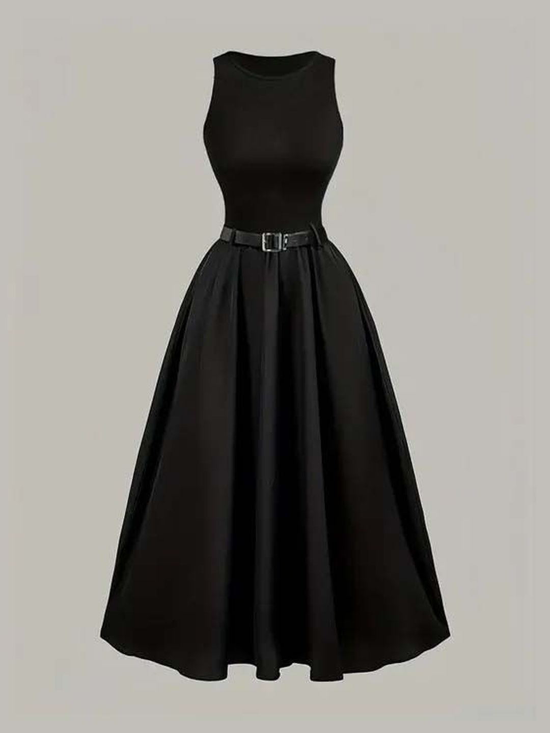 Fit & Flare Midi Dress