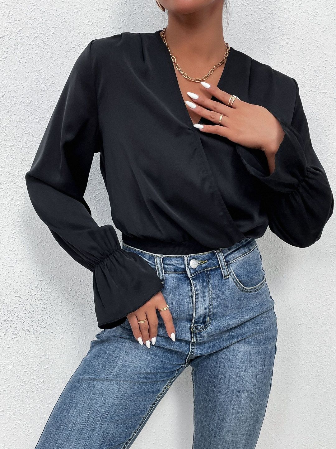 V-Neck Bodysuit