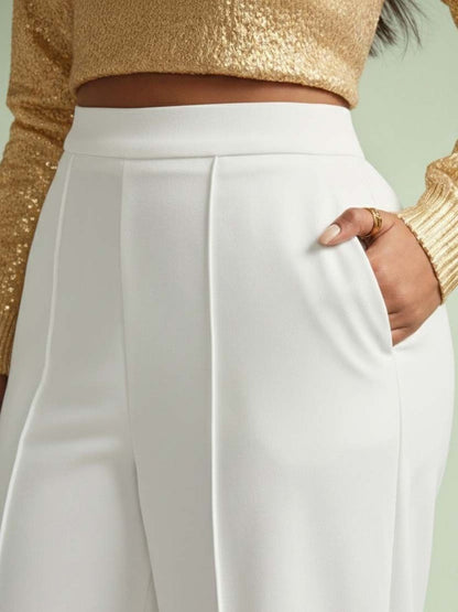 Women Wrinkle Free Trousers