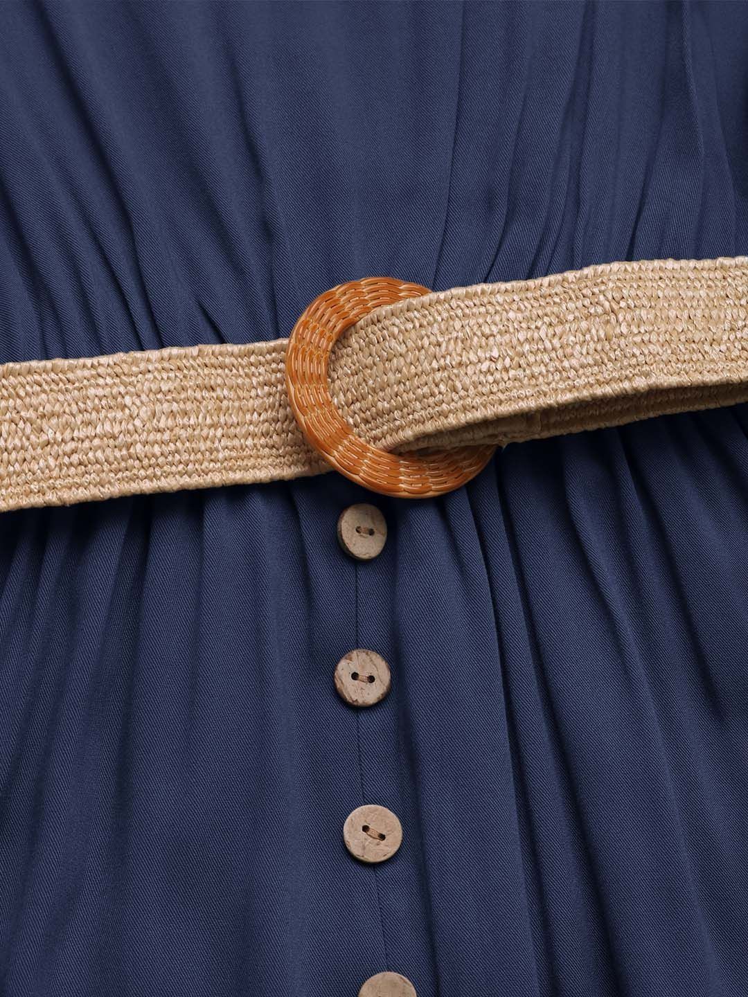 A-Line Midi Dress