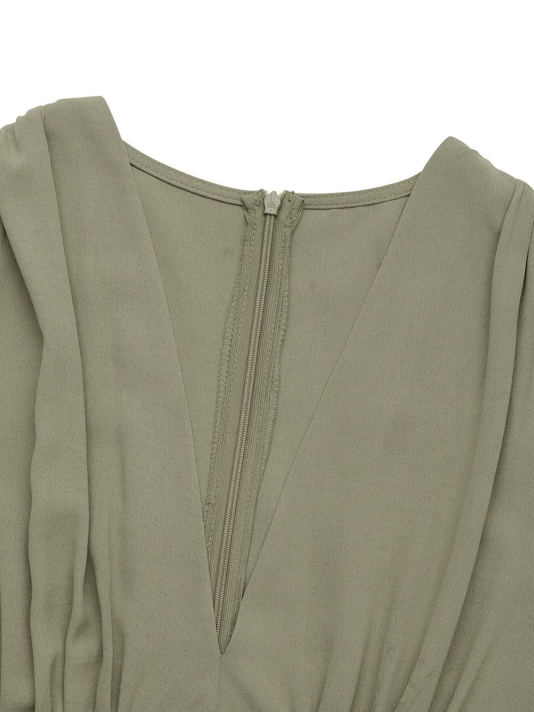 Women's Beige Nowi Fit & Flare Dress
