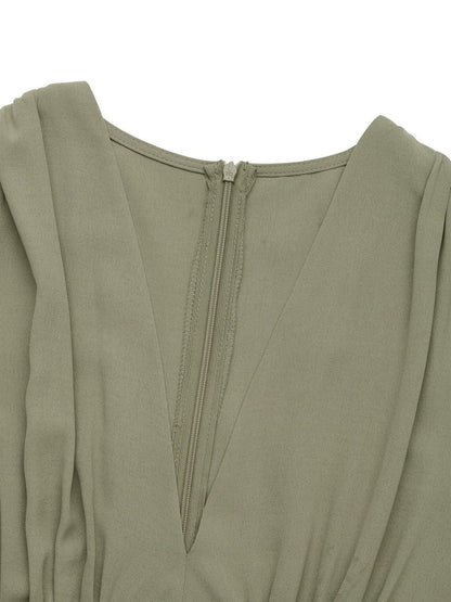 Women's Beige Nowi Fit & Flare Dress