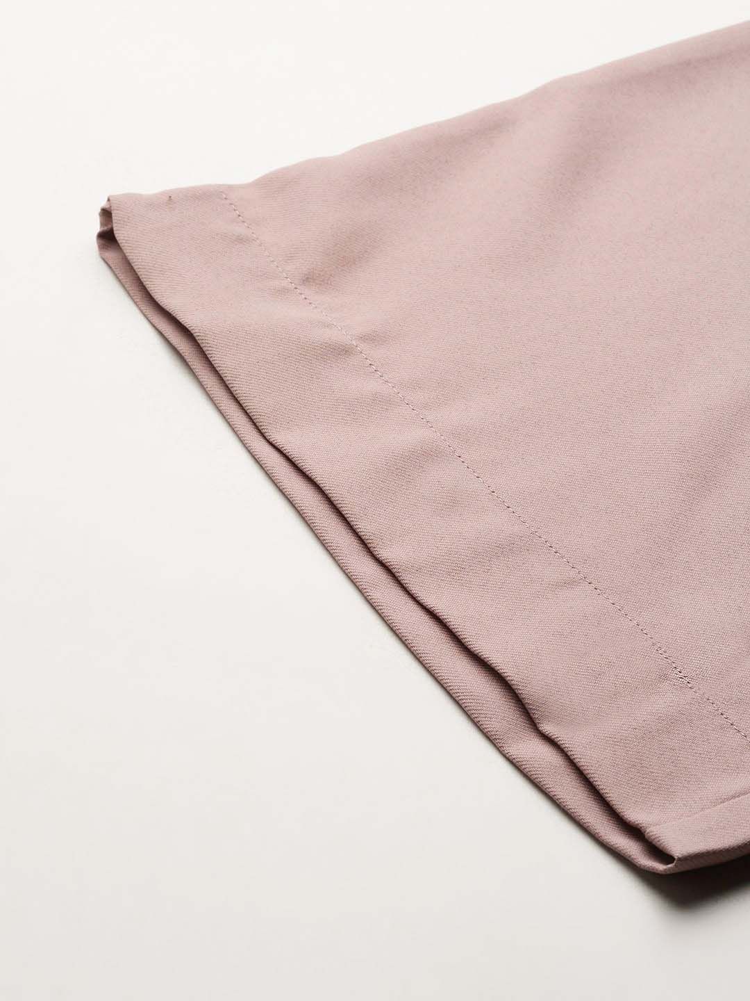 Women High-Rise Pleated Cargos Trousers