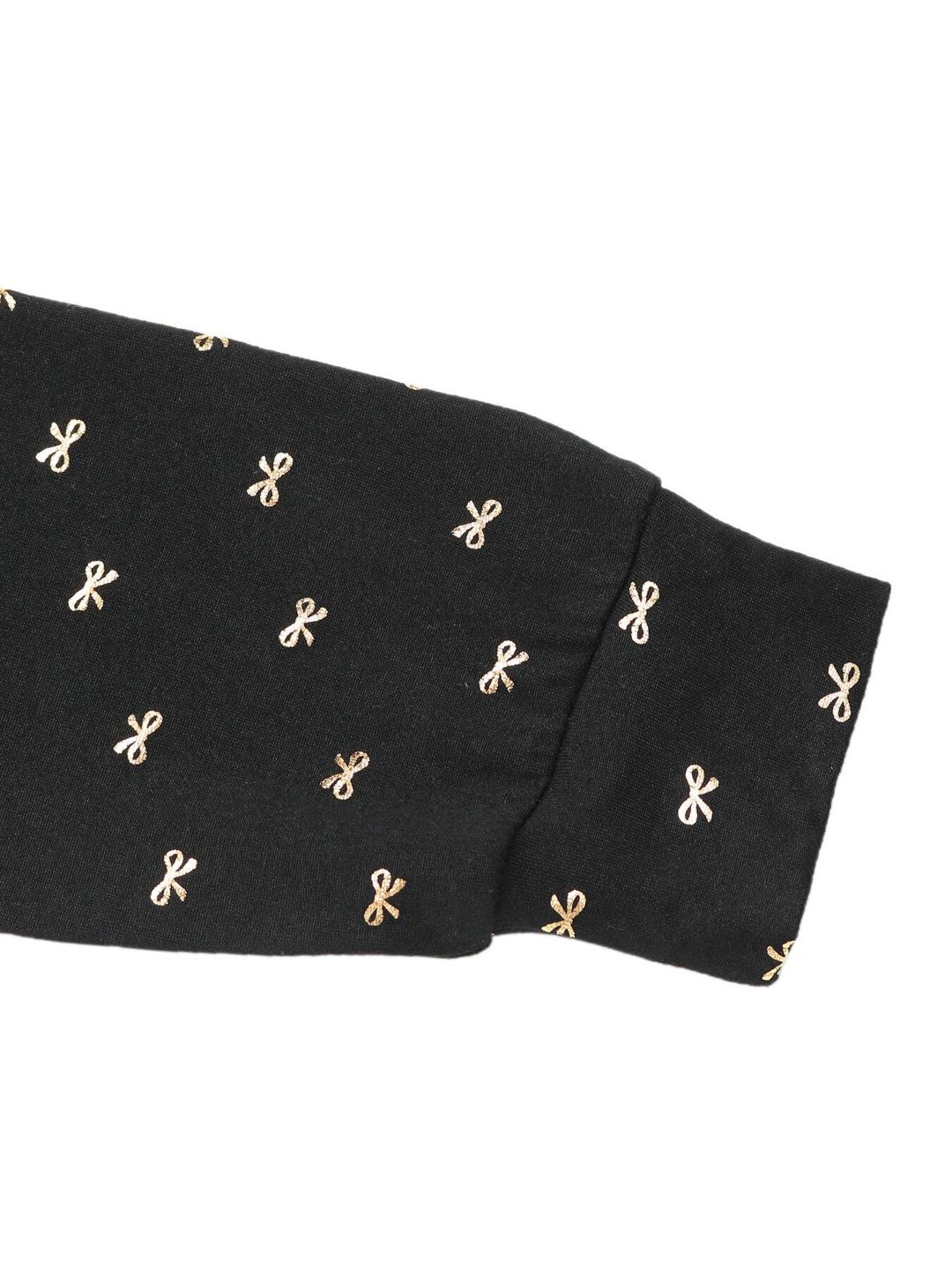 Women's Black Print Fit & Flare Maxi Dress