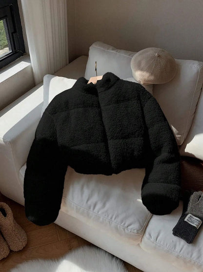 NOWI Women Lightweight Crop Puffer Jacket