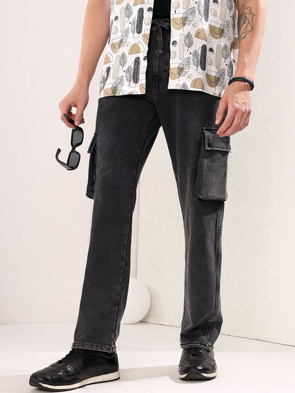 Men Jogger Mid-Rise Light Fade Stretchable Jeans