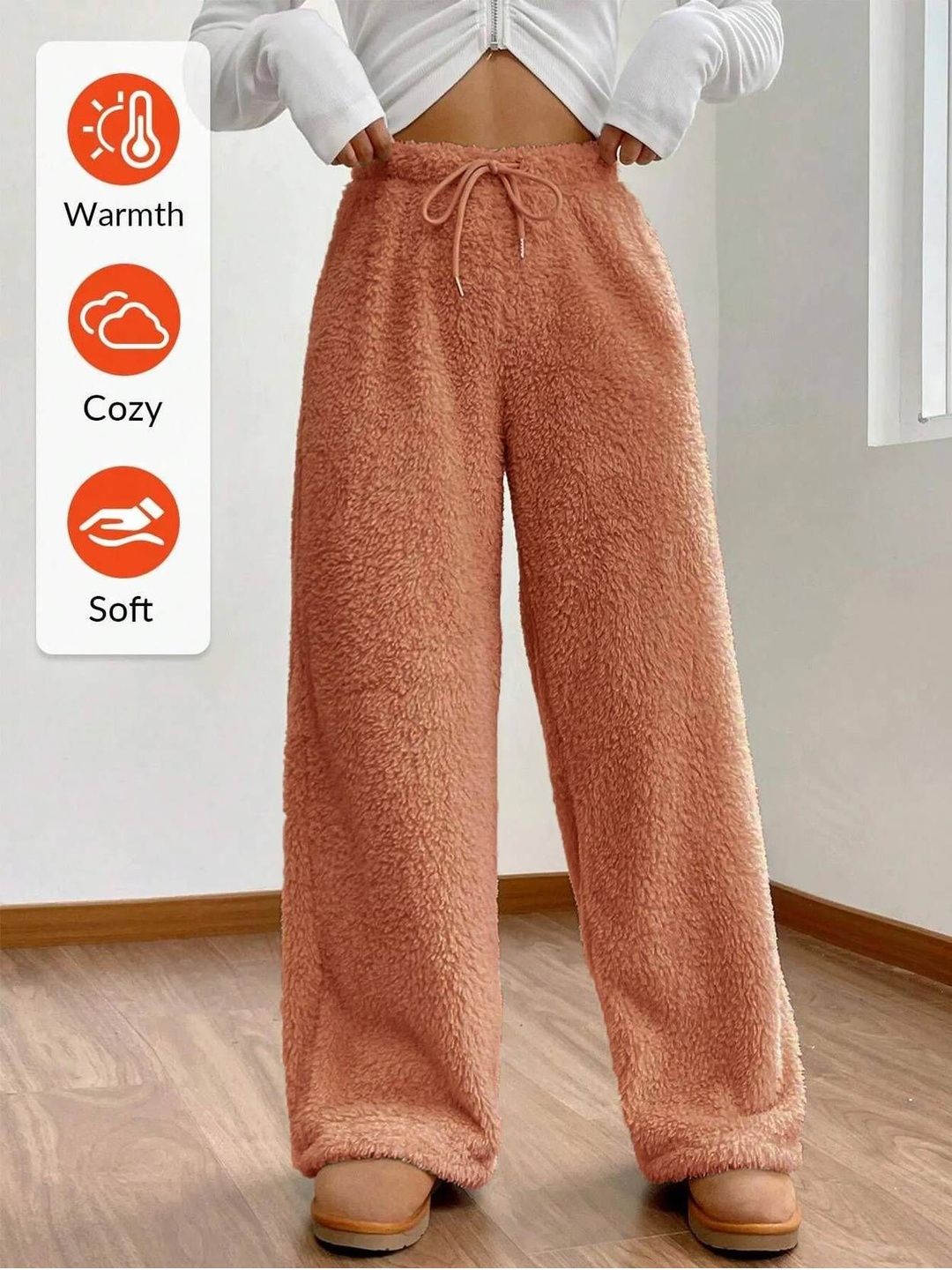 Women High-Rise Easy Wash Trousers