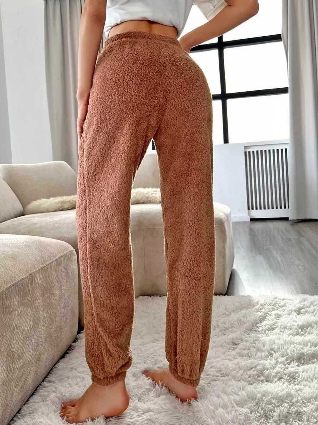 Women High-Rise Easy Wash Trousers