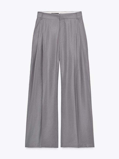 Women Pleated Trousers