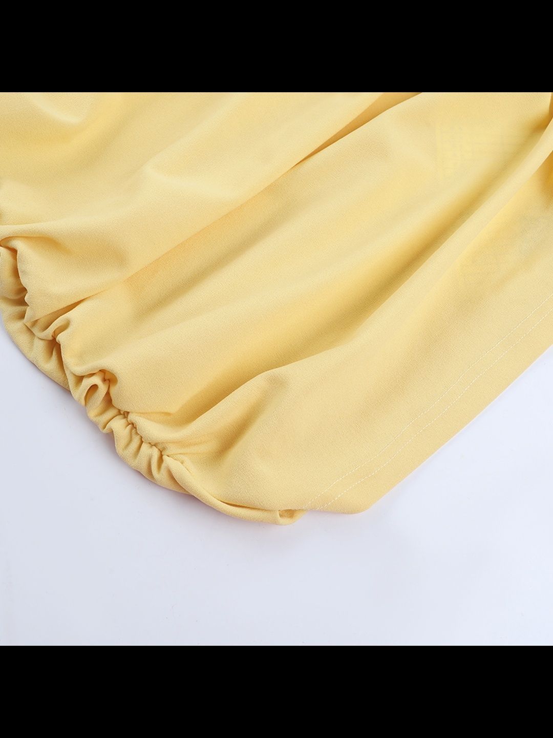 NOWI Flared Sleeve Mini Dress