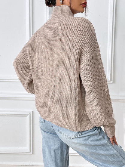 Women Ribbed Pullover