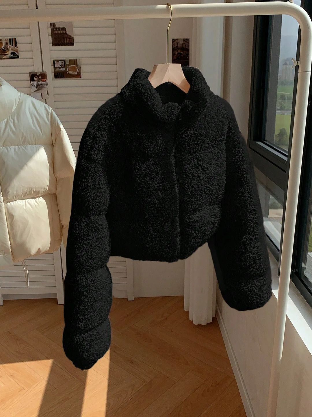 NOWI Women Lightweight Crop Puffer Jacket