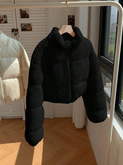 NOWI Women Lightweight Crop Puffer Jacket