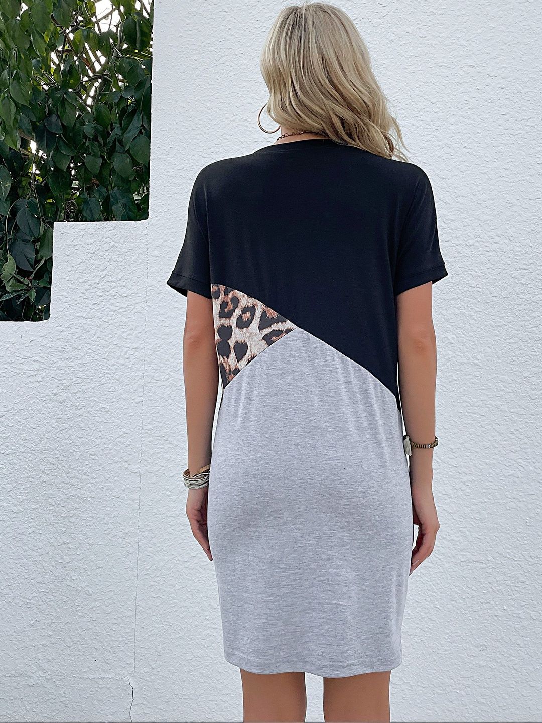 Colourblocked Dress