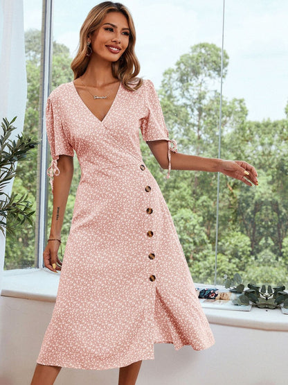 Floral Print Midi Dress