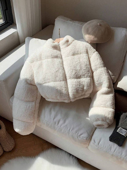 NOWI Women Lightweight Crop Puffer Jacket