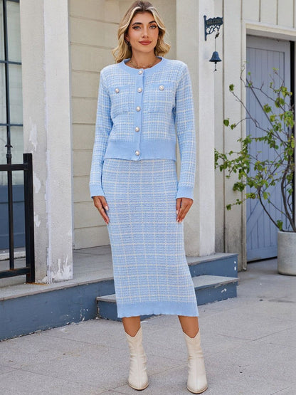 Skirt in Blue - Nowi Korean Fashion