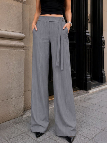 Women Relaxed High-Rise Wrinkle Free Trousers