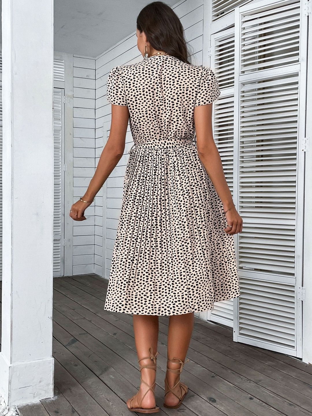 Animal Print Dress