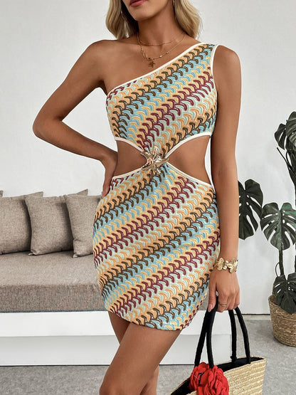 Print Bodycon Mini Dress