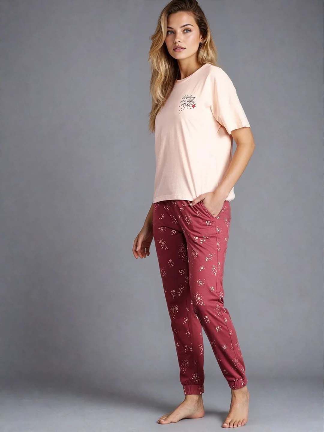 Women Printed Night suit