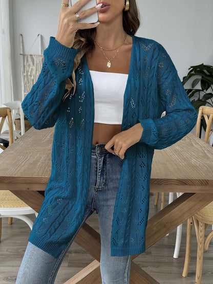 Women Embroidered Longline Shrug