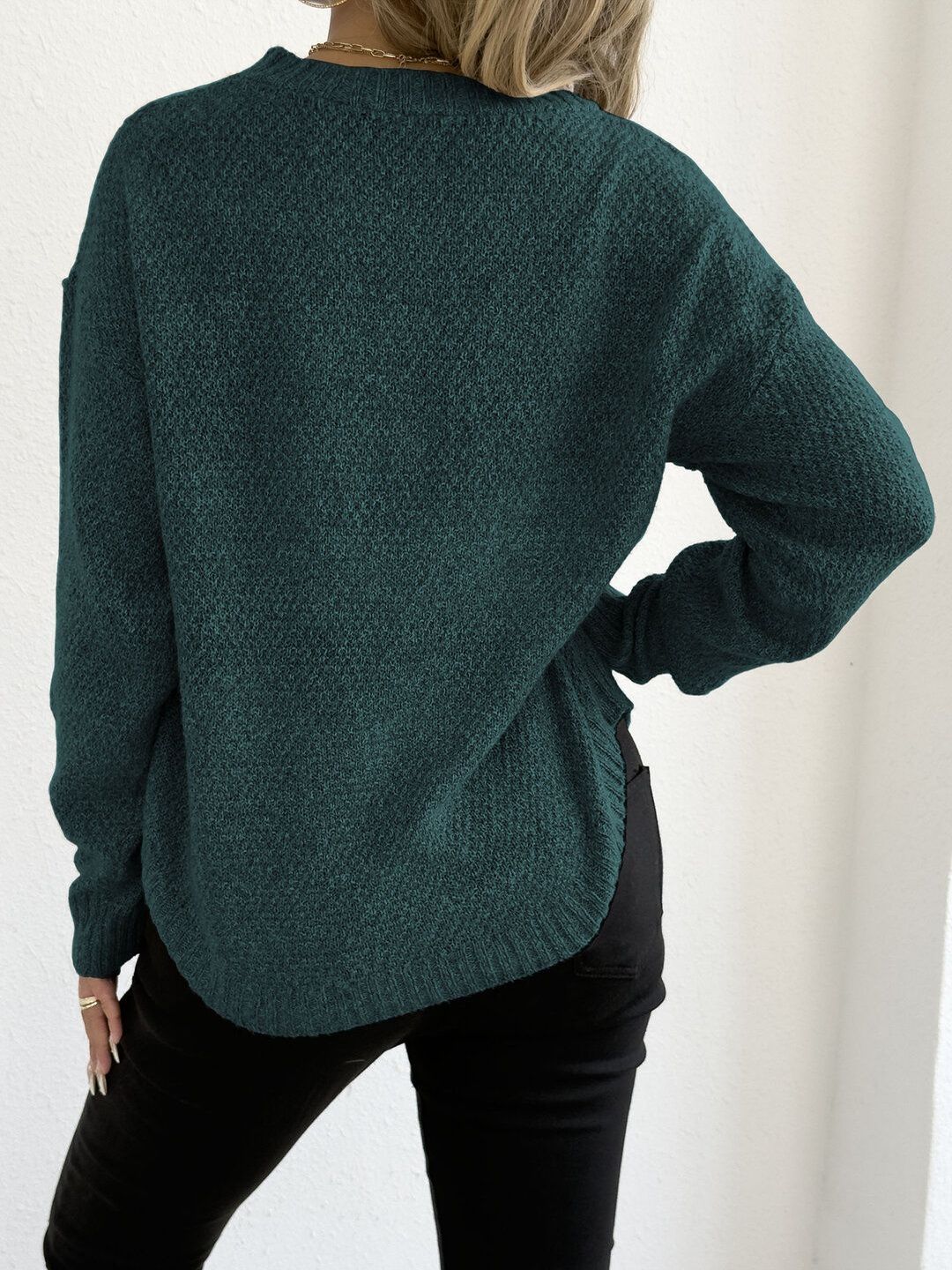 Women Pullover with Embellished Detail