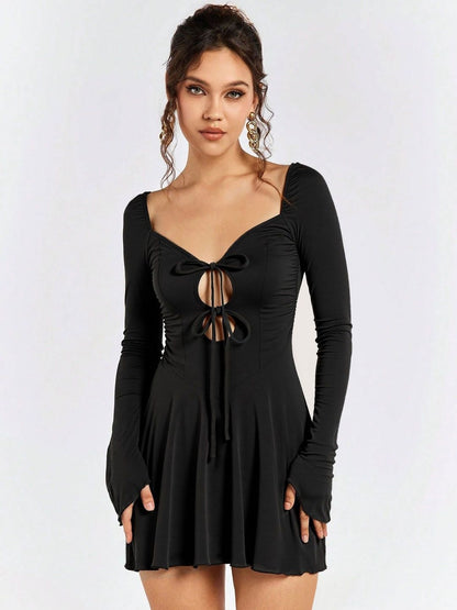 Fit & Flare Mini Dress