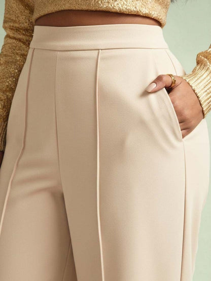 Women Wrinkle Free Trousers