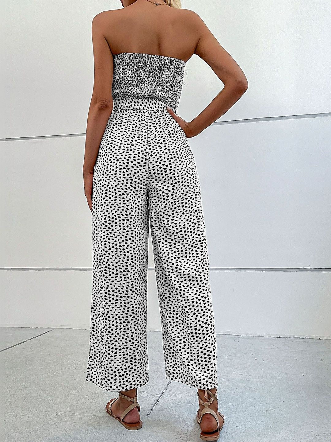 Printed Basic Jumpsuit