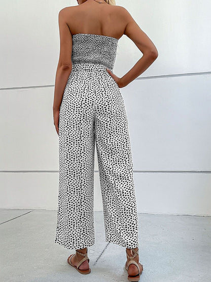 Printed Basic Jumpsuit