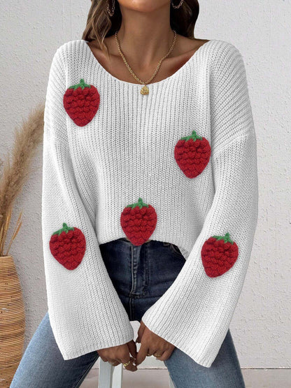 Women Pullover with Applique Detail
