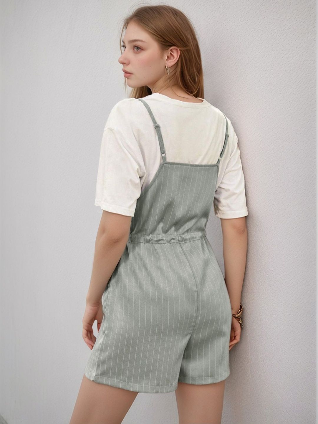 Striped Jumpsuit
