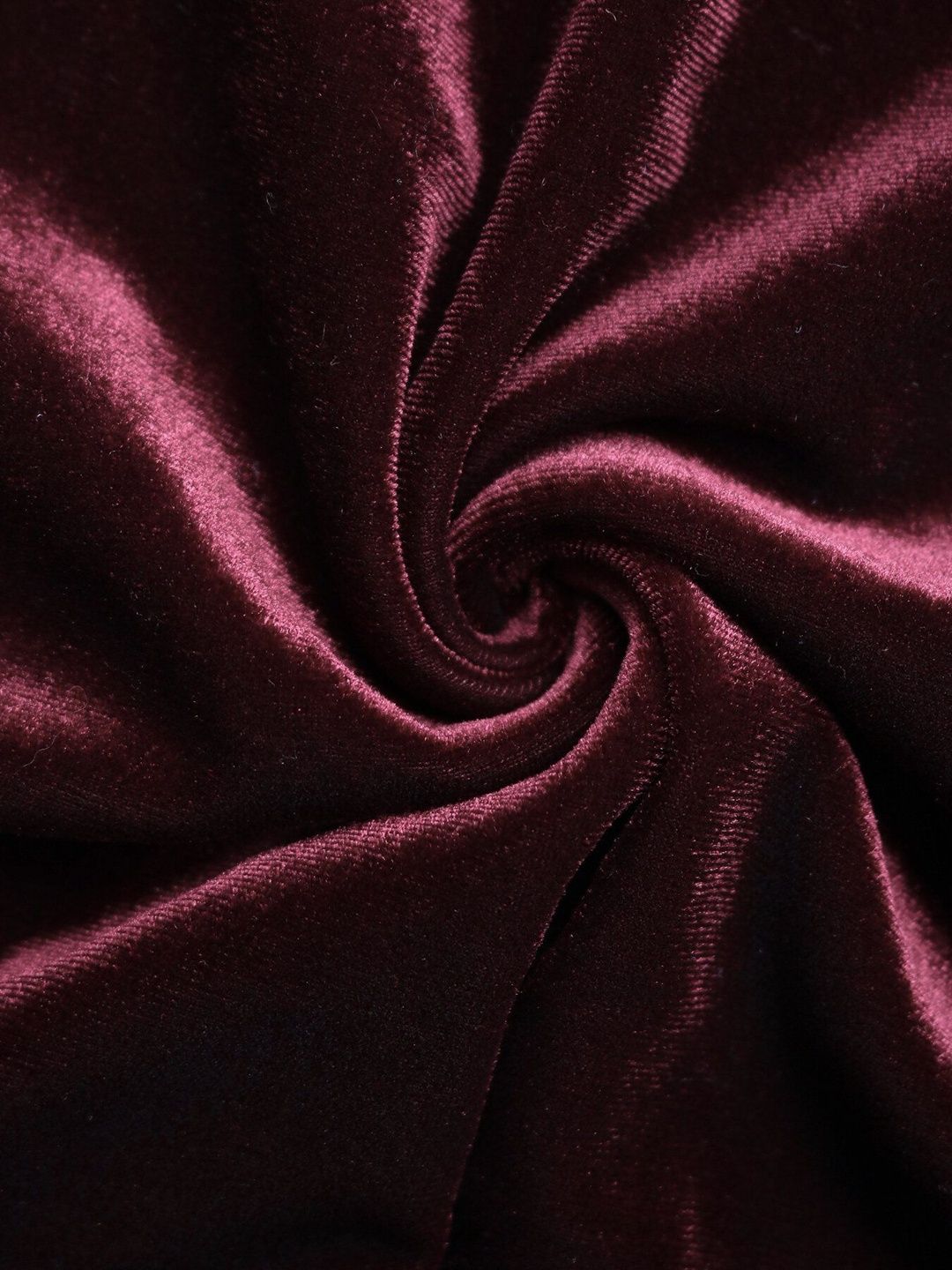 Women's Maroon A-Line Midi Dress