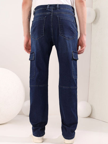 Men Regular Fit Mid-Rise Jeans